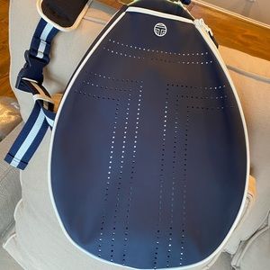 Tory Burch Perforated-T Tennis Sling Backpack NWOT